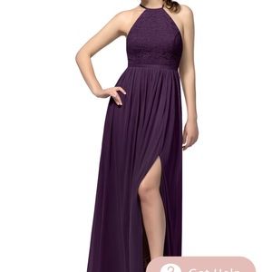 Azazie Kartini Bridesmaid dress in Grape